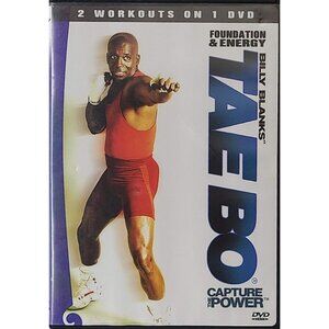 Billy Blanks Tae Bo Foundation and Energy DVD 2004 Two workouts on One Disc